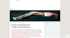Desktop Screenshot of animalwise.org